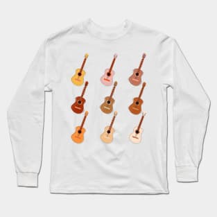 Multi Guitars Long Sleeve T-Shirt